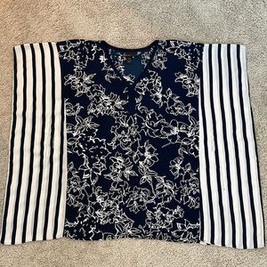Lane Bryant Chiffon Scarf Top